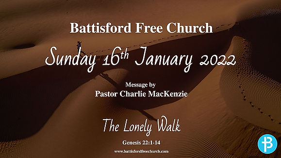 Sunday Service 16th January 2022